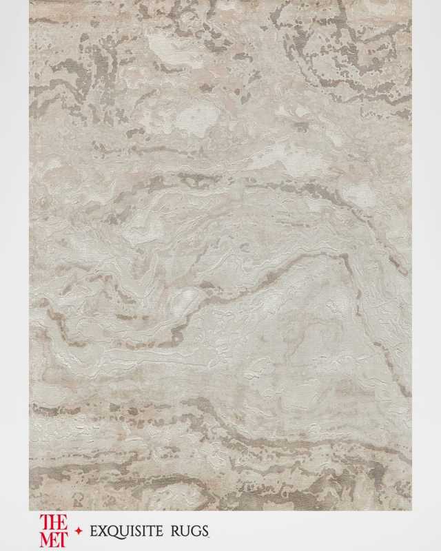Saccara Hand-Loomed Beige Rug, 12' x 15'